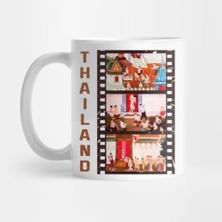 Thailand Historical Culture Illustration Mug